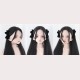 Girl's Group Bowknot Hair Clips - 1 Pair (WIG46)